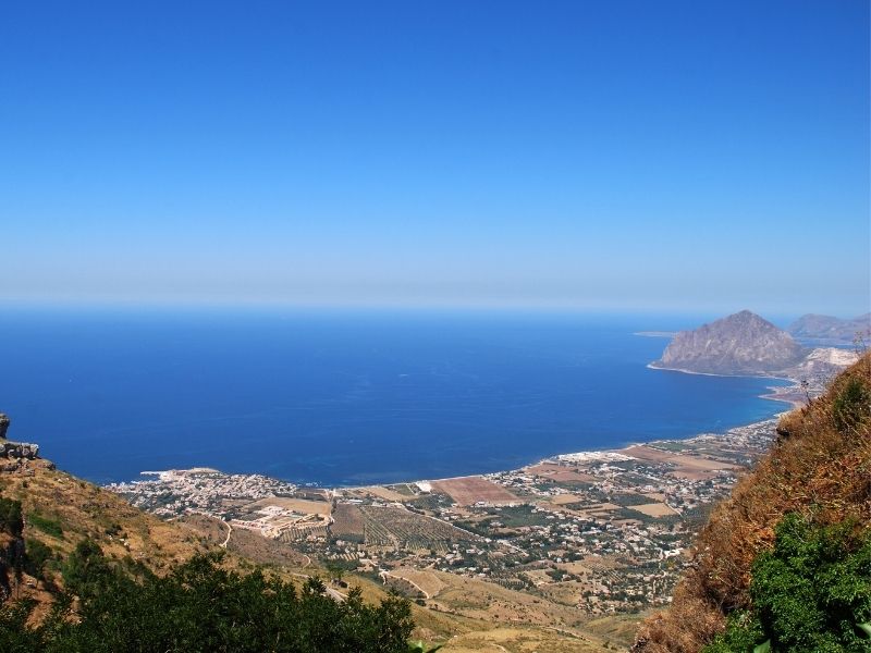 Wochenmarkt in Erice - Mercato di Erice