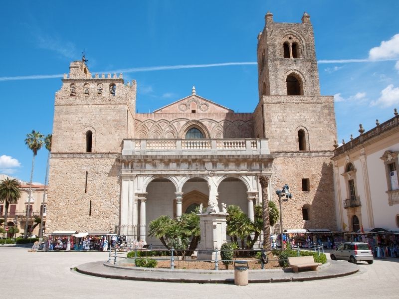 Wochenmarkt in Monreale - Mercato di Monreale