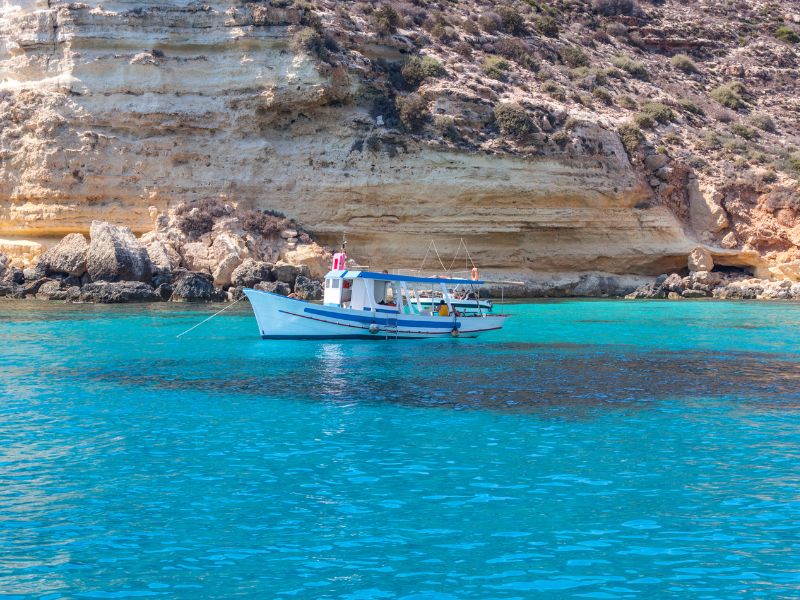Wochenmarkt in Lampedusa